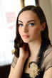 Beautiful portrait of young female model Beautiful portrait of young female model