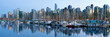 Vancouver BC Skyline along False Creek Vancouver BC Skyline along False Creek