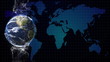 Earth Particle Background - HD1080