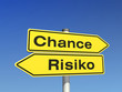 Wegweiser Chance Risiko