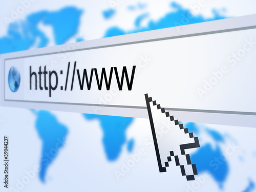 Illustration: internet browser internet browser