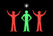 Bright idea - man 01