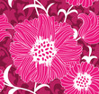 abstract flower background - vector illustration