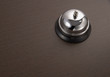 hotel bell.top view with copy space