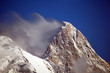 Khan Tengri with cloud