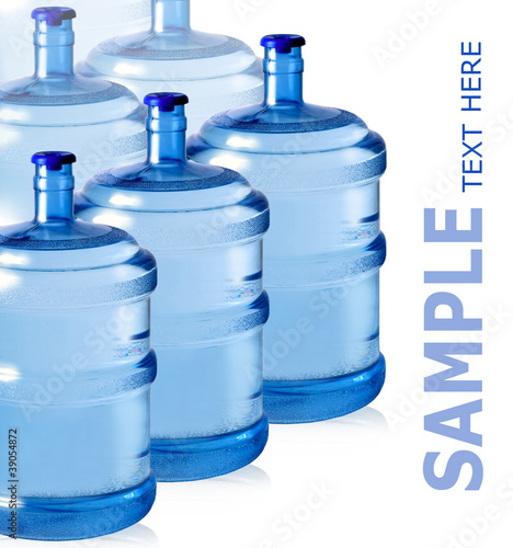 Photo: bottles of water bottles of water