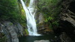 Beautiful Lush Waterfall