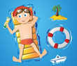 Water fun - boy