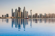 The business district in Dubai