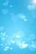 Baby blue hearts background Baby blue hearts background