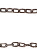 Rusty chain isolated