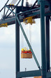 Loading of container ship