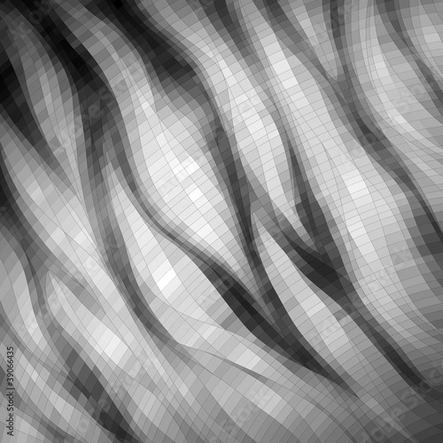 Vector: Zebra Mosaic Banner Zebra Mosaic Banner