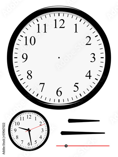 Illustration: Horloge à mettre à l’heure Horloge à mettre à l’heure
