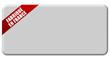 Button grau Band rot NEUTRAL FABRIQUÉ EN FRANCE