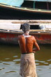 Photo: Indian men in Varanasi, Uttar Pradesh, India. Indian men in Varanasi, Uttar Pradesh, India.