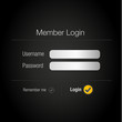 Vector: Member Login Member Login