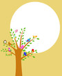 flower and bird