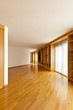 beautiful apartment, interior, wall bookcase in empty room beautiful apartment, interior, wall bookcase in empty room