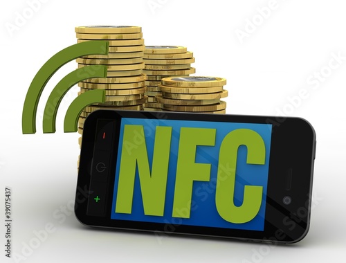Illustration: nfc geld nfc geld