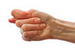 Fico gesture isolated Fico gesture isolated