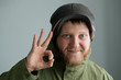 Man in a hat