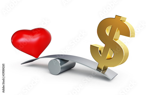Illustration: love or money love or money