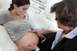 Doctor making a housecall