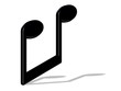 3D hohe Noten