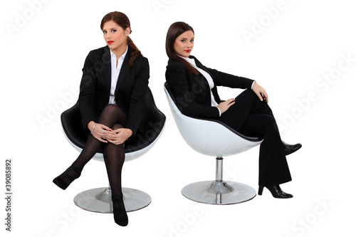 Photo: Two businesswomen Two businesswomen