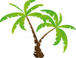 Vector: Lovely Palm Trees Lovely Palm Trees