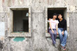 Asian couple outdoor Asian couple outdoor