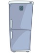 Cartoon Home Kitchen Refrigerator