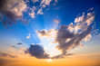 Sky at sunset Sky at sunset