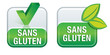produit sans gluten, avec 0% de gluten