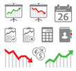 Vector: Economic icons Economic icons