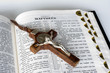 Bible with Cross