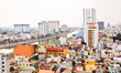 Saigon on humid and smoggy day