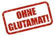Grunge Stempel rot OHNE GLUTAMAT!