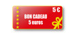 Bon cadeau de 5 euros Bon cadeau de 5 euros