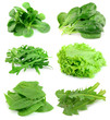 Collage from salad