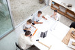 Photo: Architects at a meeting Architects at a meeting