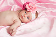 The newborn child