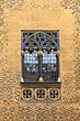 Arab floral wall decoration and window