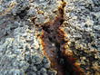 Lave, volcan Etna, Sicile Lave, volcan Etna, Sicile