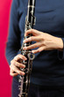 Foto: Klarinettistin Klarinettistin