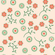 Flower seamless pattern