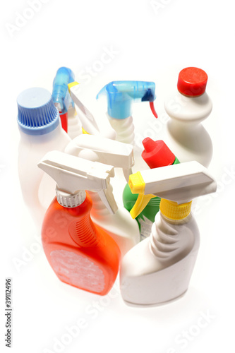 Photo: Cleaning bottles Cleaning bottles