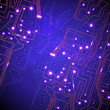 circuit board vector background, technology illustration eps10