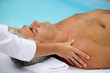 a man receiving a massage